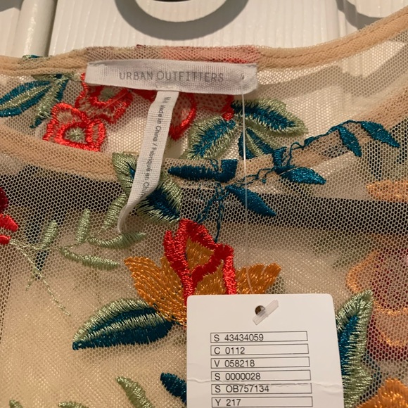 Urban Outfitters Lace Embroidery Top - Picture 7 of 7